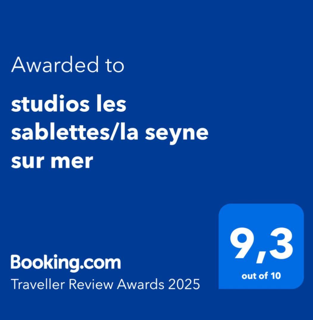 Studios Les Sablettes/La Seyne Sur Mer Экстерьер фото